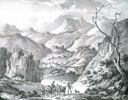 Ancient lithography of the Majella