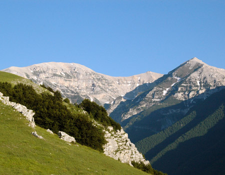 The Majella massif